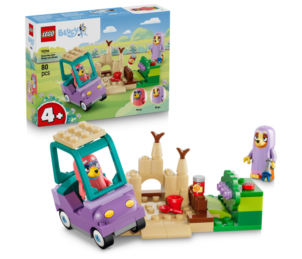 LEGO BLUEY 11216 Babunie z Bingo i Blue - 1529714 - zdjęcie 2